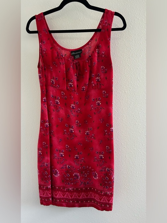 No Boundaries Dresses & Skirts - No Boundaries Red Floral Sleeveless Mini Dress